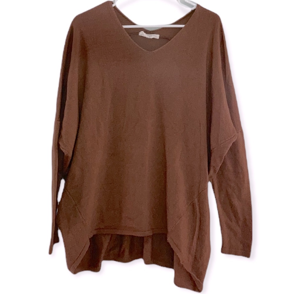 Hyped unicorn dolman sleeve oversized wool blend sweater size M/L